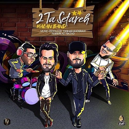 Cover artwork for 2 Ta Setareh by Macan Band
